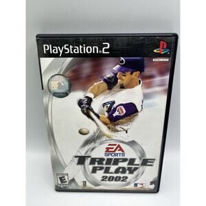 Triple Play 2002 - Sony PlayStation 2 - Complete CIB